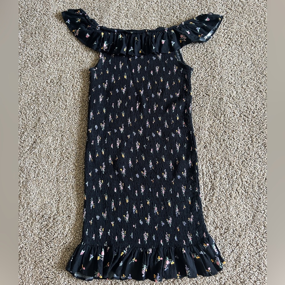 Firever21 Black Mini off the shoulder dress